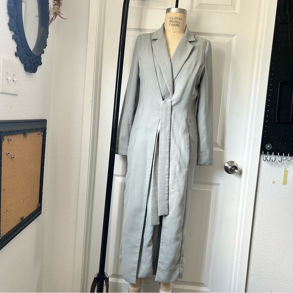Lavish Alice Light Gray Coat